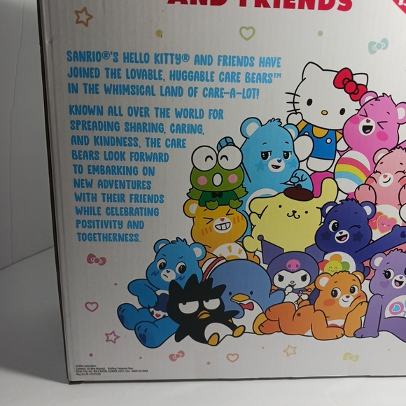 Hello Kitty And Friends X Care Bears Plush Stuffed Animal Toys - Picture 2 of 12